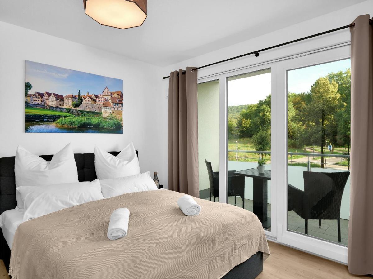Inhome Studio Apartment - Kueche - Parken - Tv Schwäbisch Hall Kültér fotó