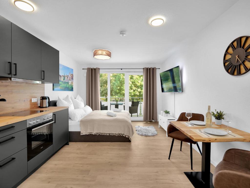 Inhome Studio Apartment - Kueche - Parken - Tv Schwäbisch Hall Kültér fotó