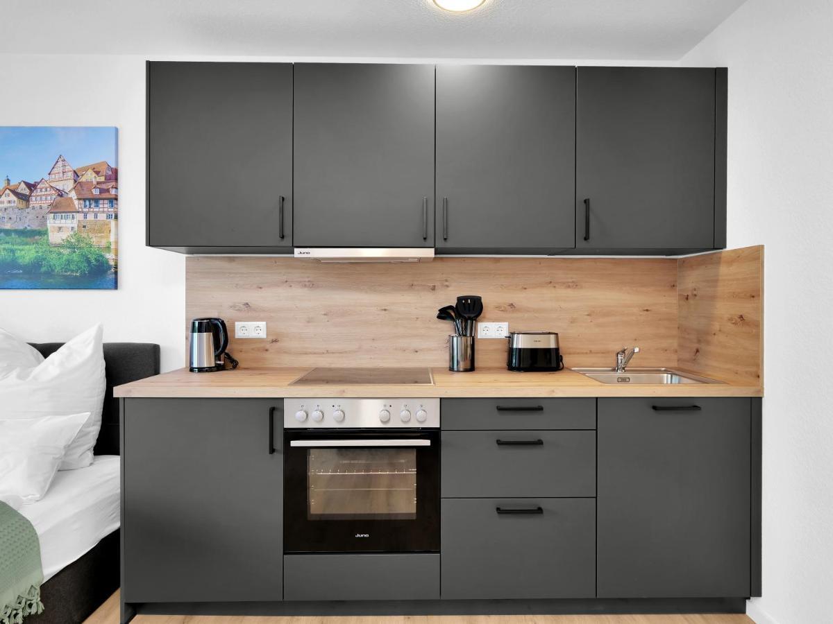 Inhome Studio Apartment - Kueche - Parken - Tv Schwäbisch Hall Kültér fotó
