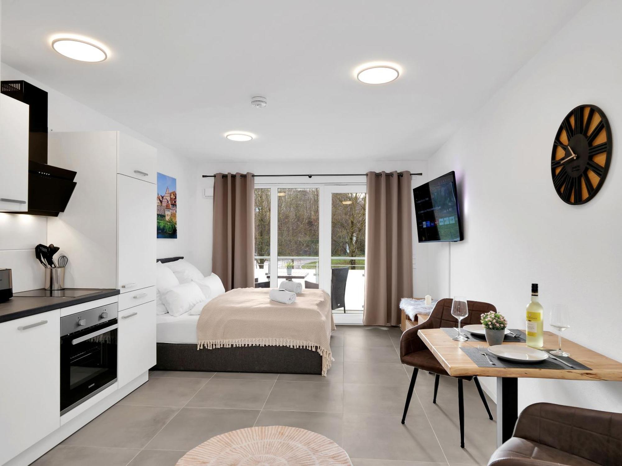 Inhome Studio Apartment - Kueche - Parken - Tv Schwäbisch Hall Kültér fotó