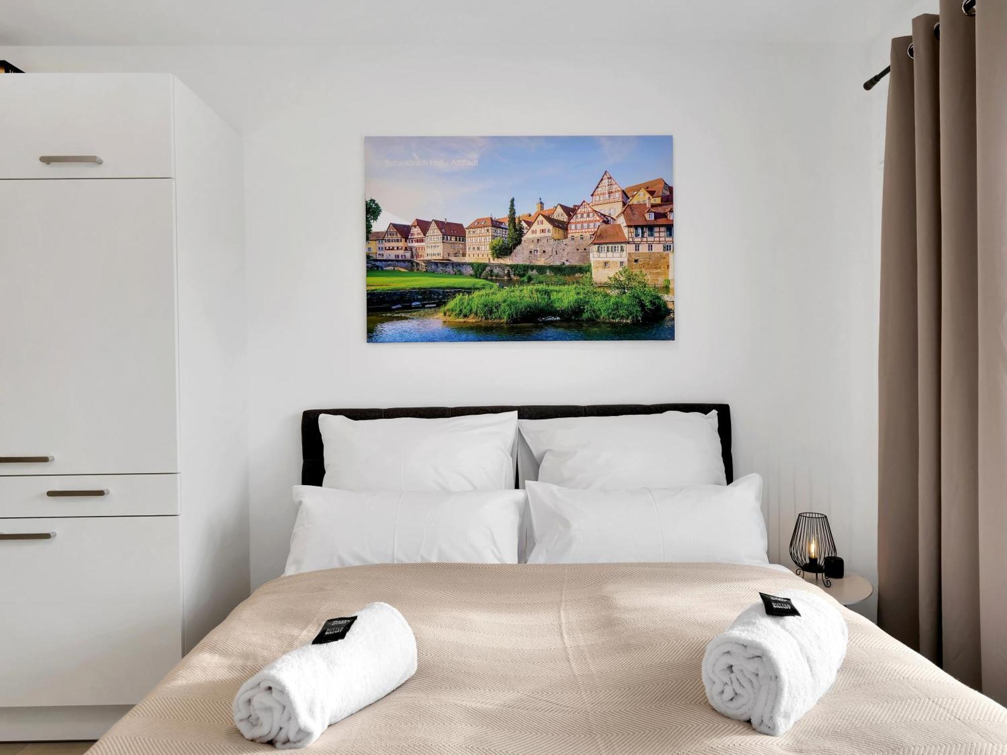 Inhome Studio Apartment - Kueche - Parken - Tv Schwäbisch Hall Kültér fotó